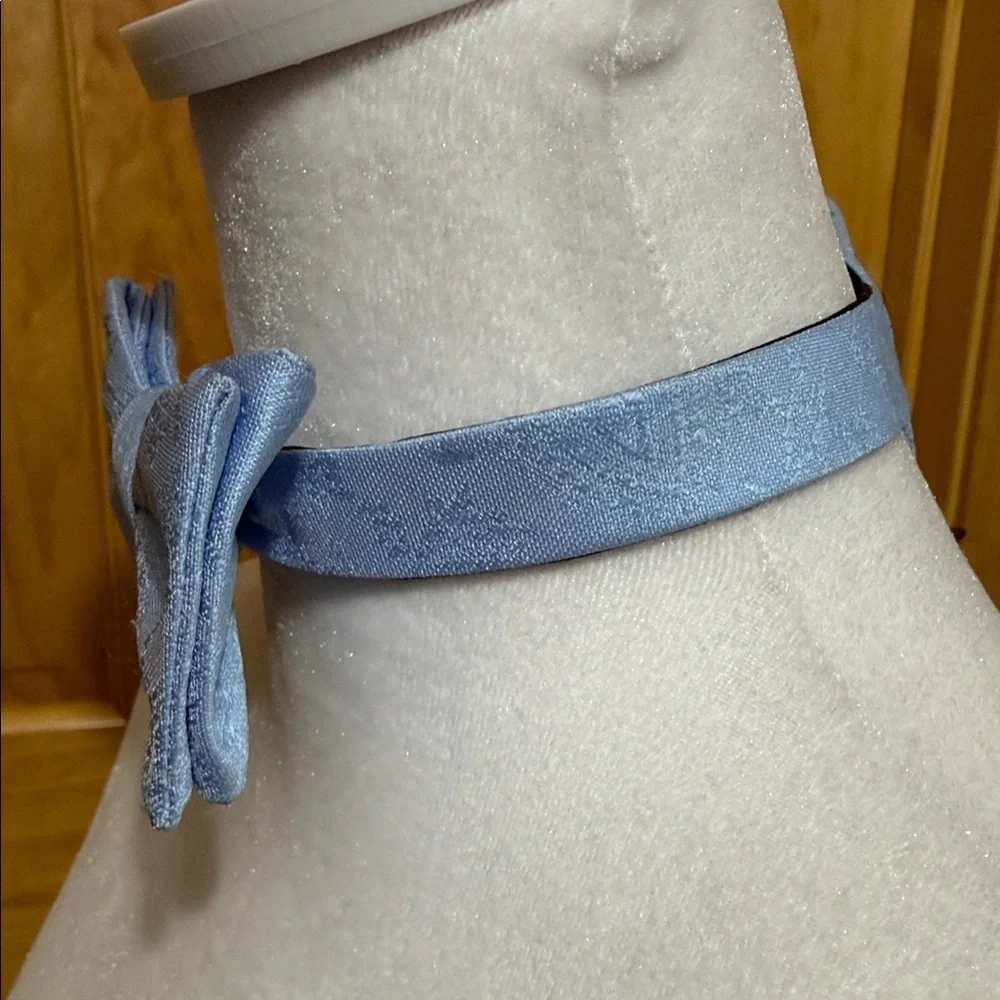Madison Light Blue Adjustable Bow Tie
